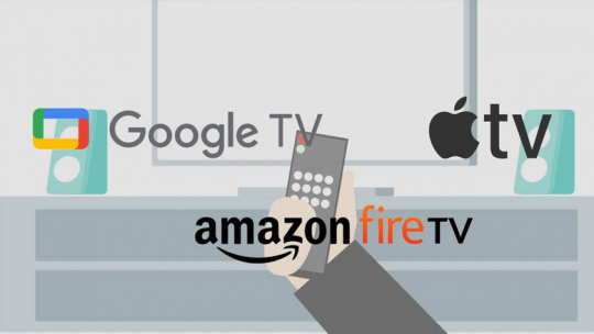 Apple TV Google TV Fire
