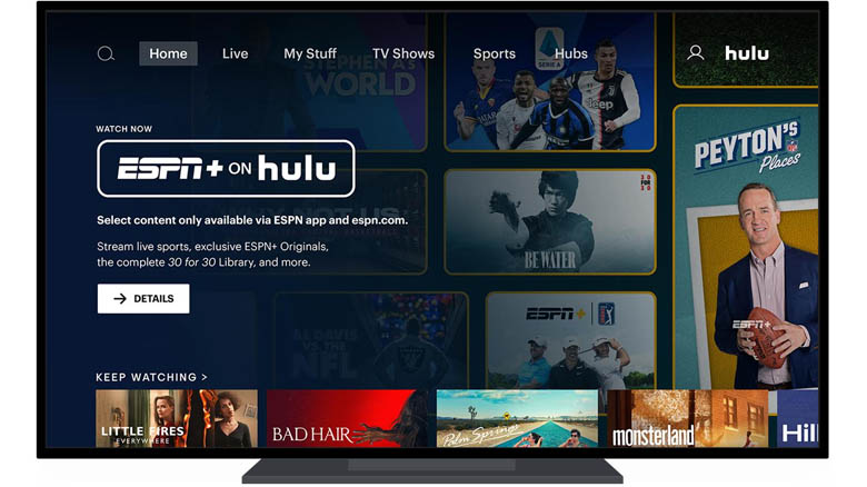 ESPN+ on Hulu